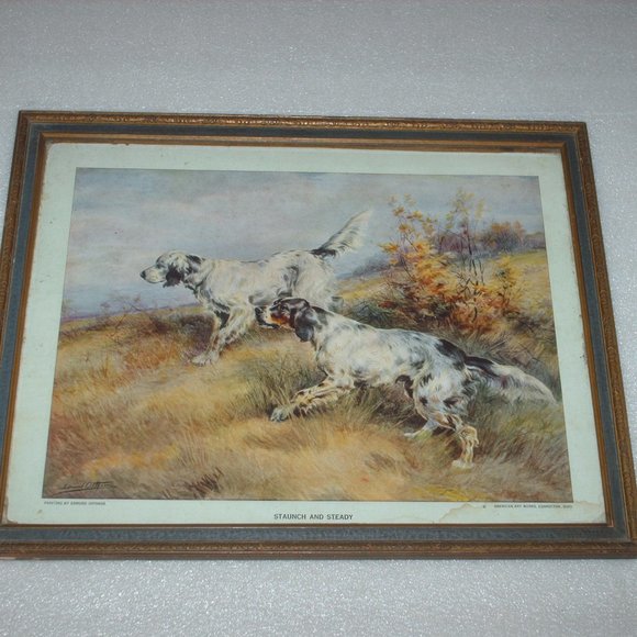 Antique Edmund H. Osthaus Staunch & Steady print